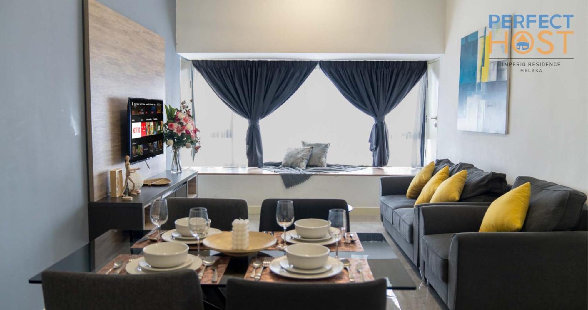 Malacca Imperio Residence Seafront By Perfect Host מראה חיצוני תמונה