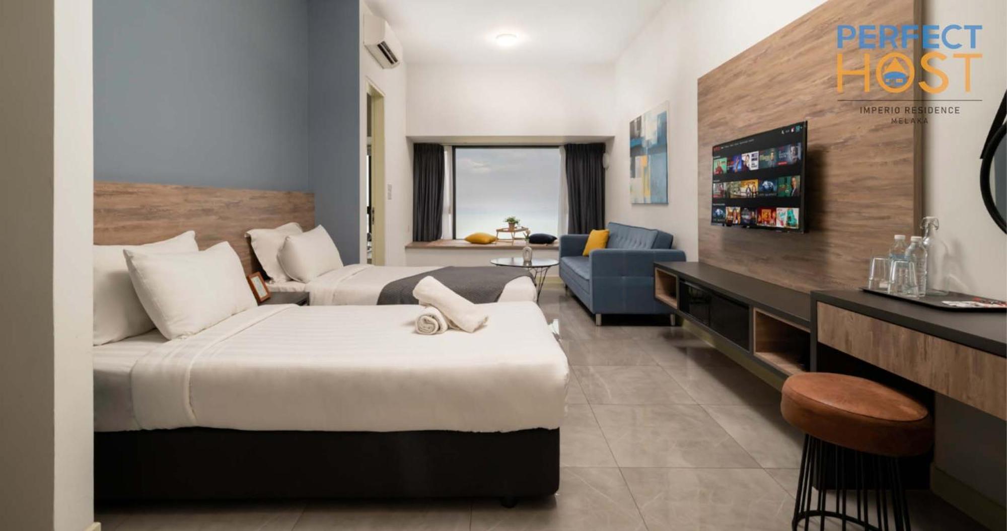 Malacca Imperio Residence Seafront By Perfect Host מראה חיצוני תמונה